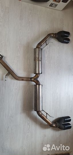 Раздвоеный глушитель Kia Ceed 3 CD