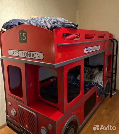 Двухярусная кровать London Bus Hoff