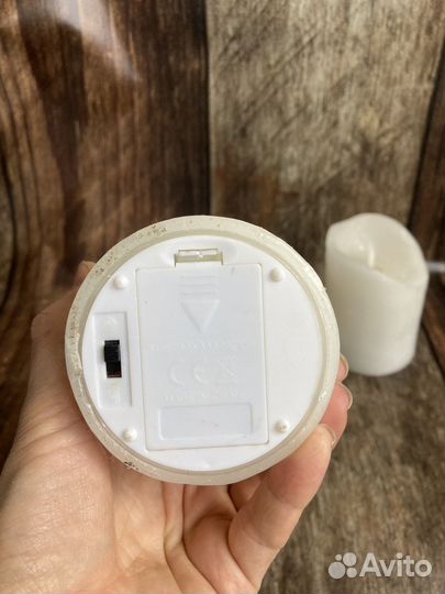 Свеча светодиодная (комплект 2 шт)