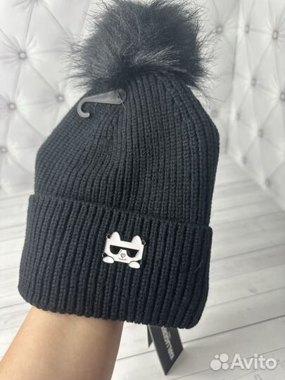 Karl lagerfeld шапка оригинал новая
