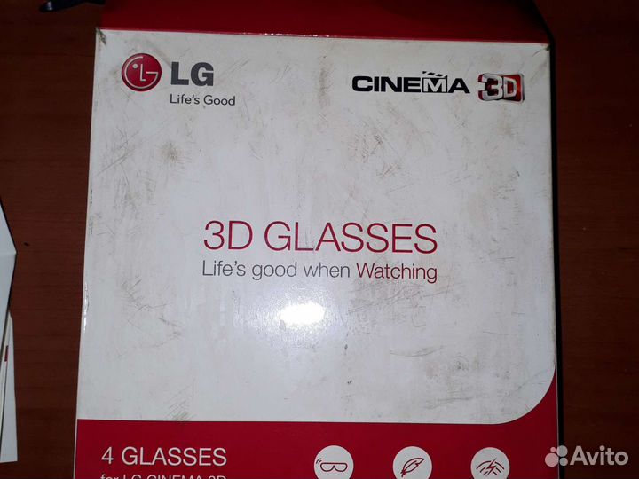 3d очки lg и пульт