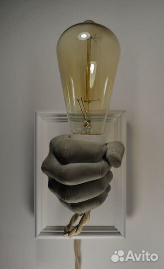 Светильник настенный Loft, ручной работы