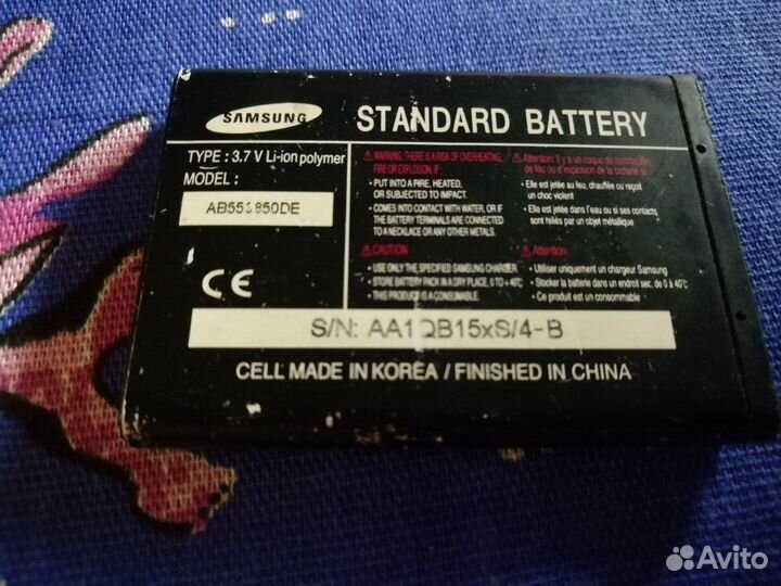 Батарея самсунг