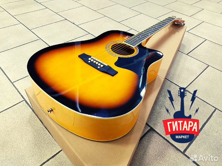 Гитара акустическая новая