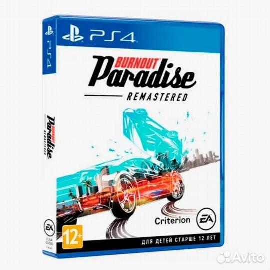 Игра Burnout Paradise remastered (PS4)