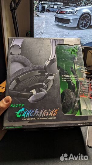 Игровые наушники razer