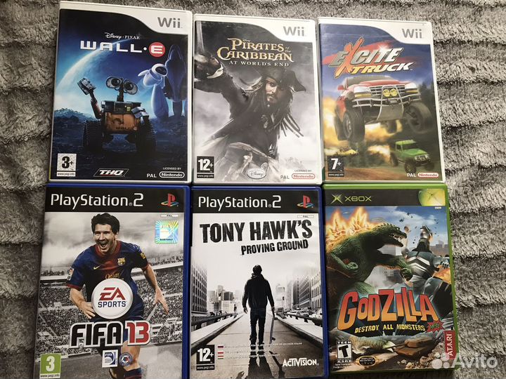 Игры для Nintendo Wii/ PlayStation 2