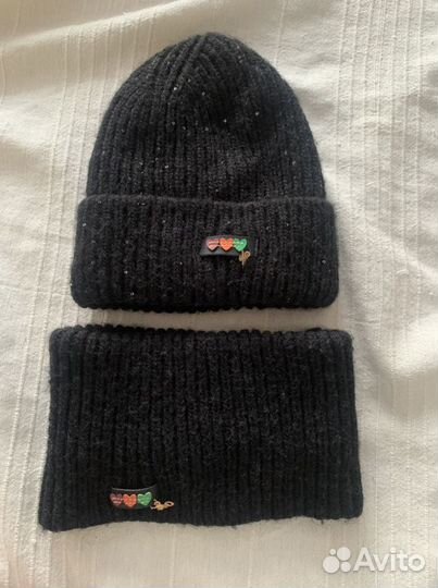 Шапка плюс снуд