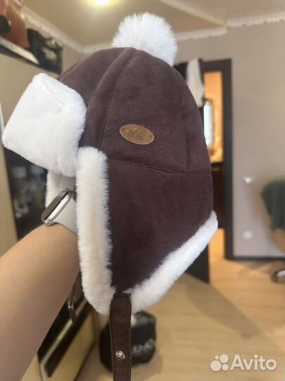 Шапка ушанка детская