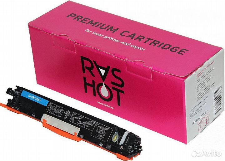 Ce312arh Тонер-картридж RasHot
