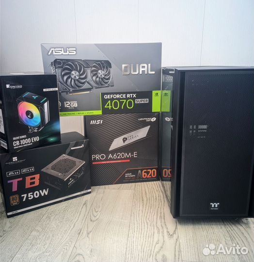 Игровой пк (Ryzen 5 7500f/RTX4070Super/16GB RAM)