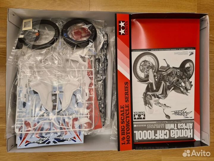 Модель мотоцикла Honda crf1000l Africa Twin 1/6