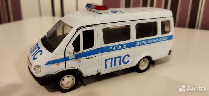 Модель автомобиля Газель Полиция