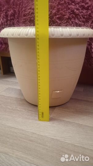 Большой цветочный горшок 20,5 литров