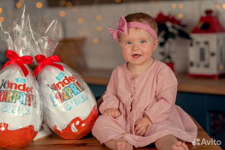 Большой киндер сюрприз шоколадный