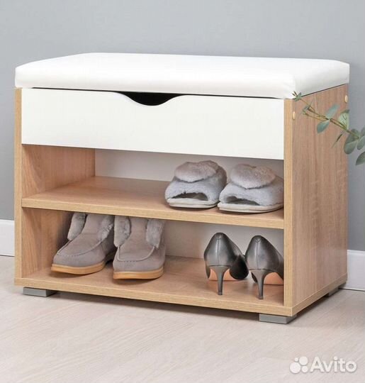 Обувница в прихожую банкетка тумба новая
