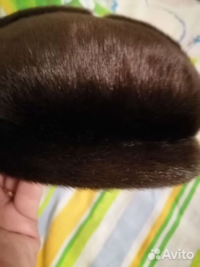 Меховая мужская кепка