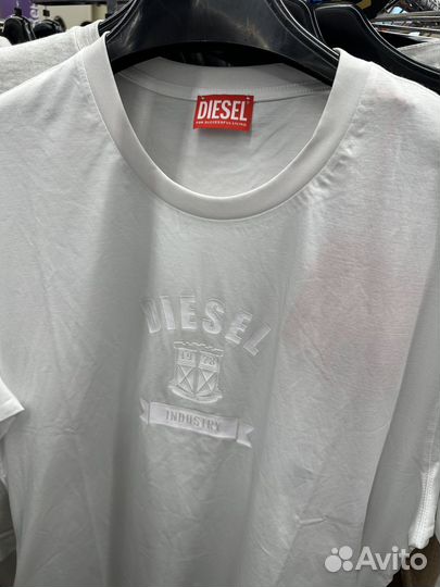 Футболка мужская diesel белая xxl