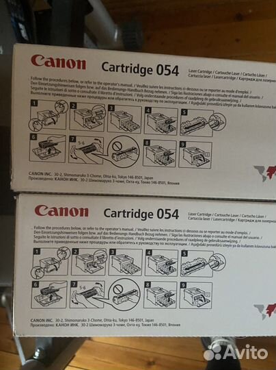 Картриджи Canon