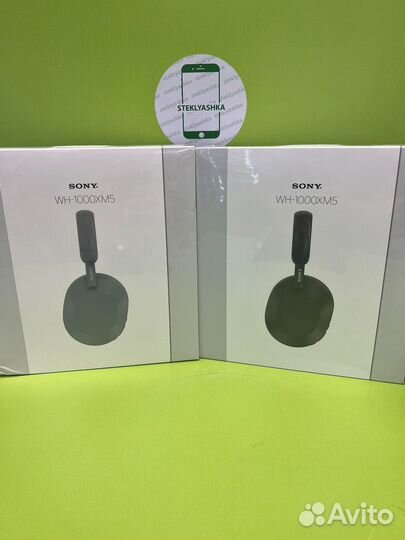 Bluetooth-гарнитура Sony WH-1000XM5 черный