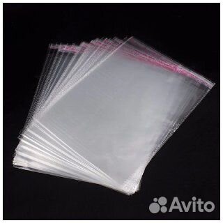 Пакеты бопп еврослот/с клеевым клапаном