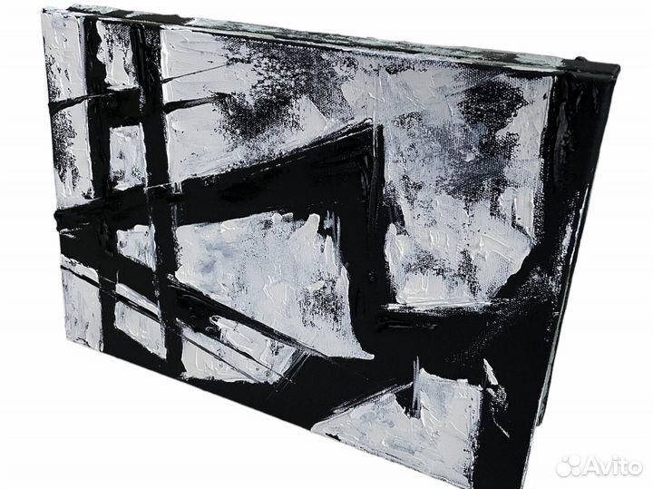 Картина абстракция маслом на холсте