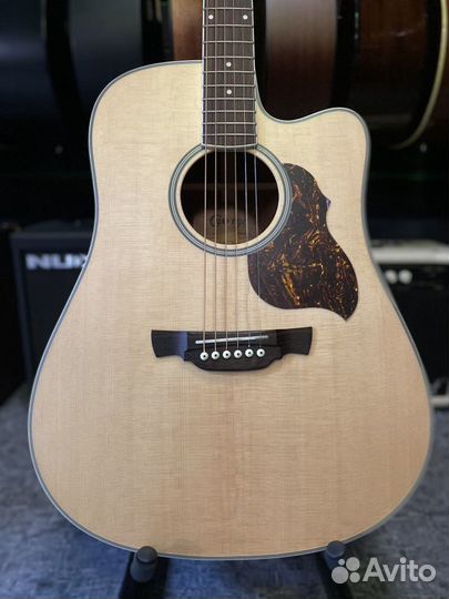 Гитара Crafter DE-6 с подключением с кейсом новая