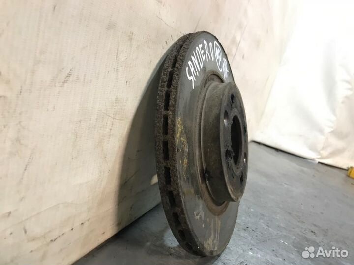 Тормозной диск передний Renault Sandero хэтчбек