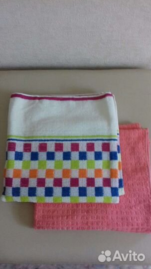 Махровые полотенца новые