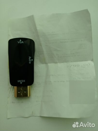 Переходник hdmi vga