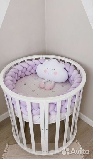 Бортик косичка