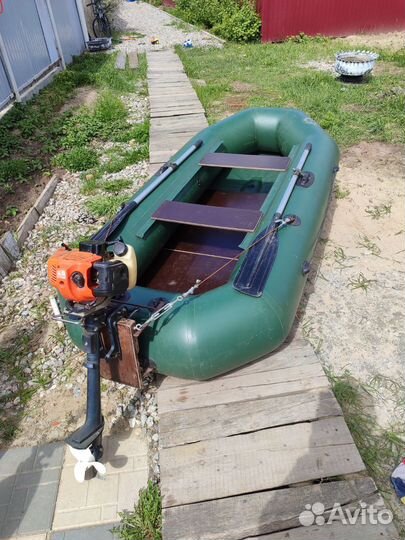 Лодка пвх с мотором 3.0