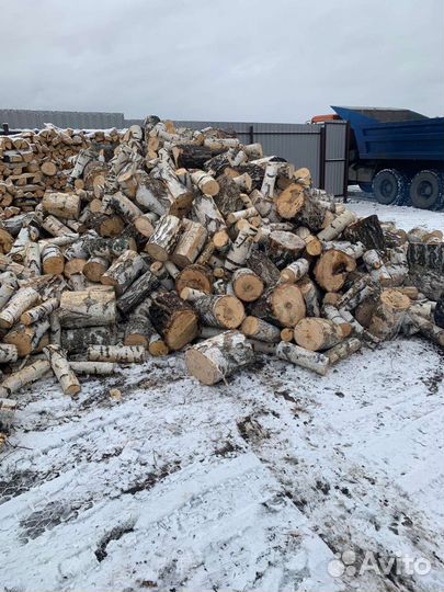 Дрова береза чурками