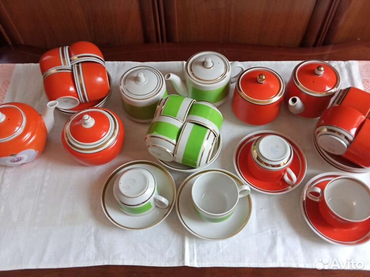 Чайные пары Южноуральск, Коростень, винтаж