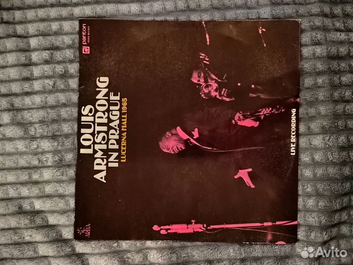 Louis Armstrong In Prague Lucerna Hall 1965 Винил