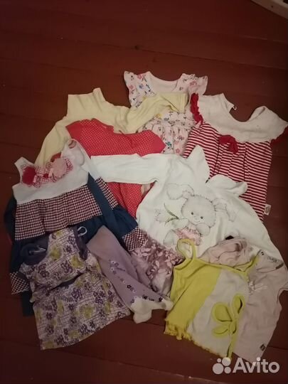 Вещи для девочки 9-18 мес (очень много)