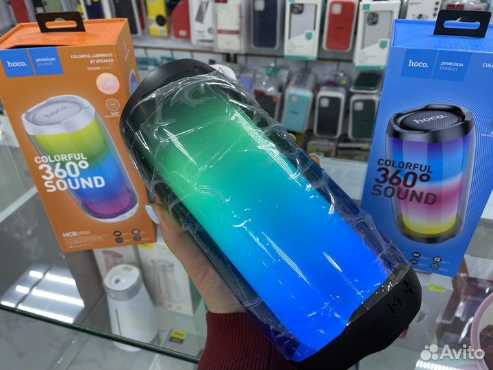 Портативная колонка с подсветкой HC8