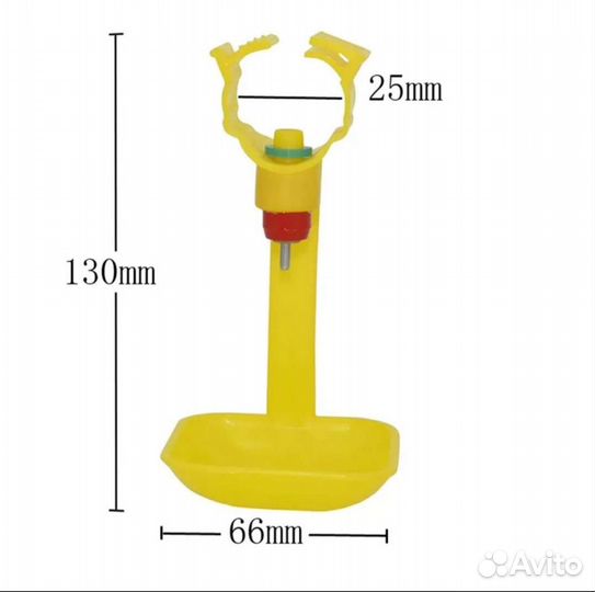 Поилки автоматические, ниппельные для птиц