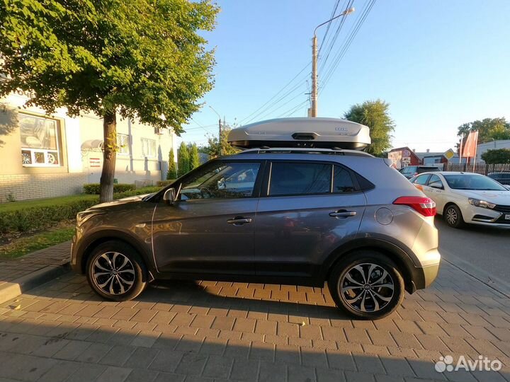 Бокс LUX tavr 450L серый мат на Hyundai Creta