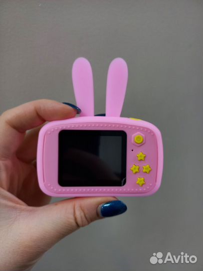 Детский фотоаппарат зайка