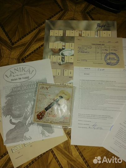 Укулеле enya, eис - 20, струны D'addario