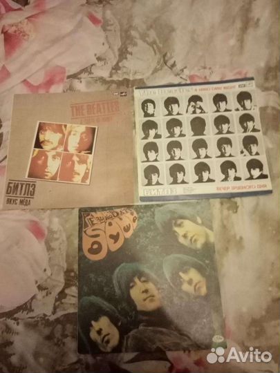 Виниловые пластинки битлз