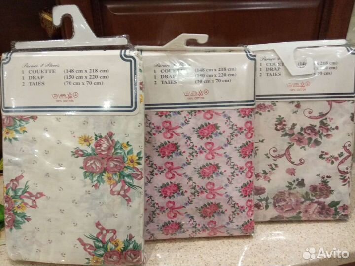 Новые комплекты постельного белья 100 Соттон
