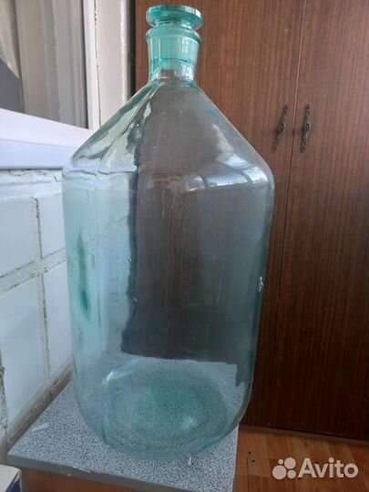 Бутыль стеклянная 20 литров СССР