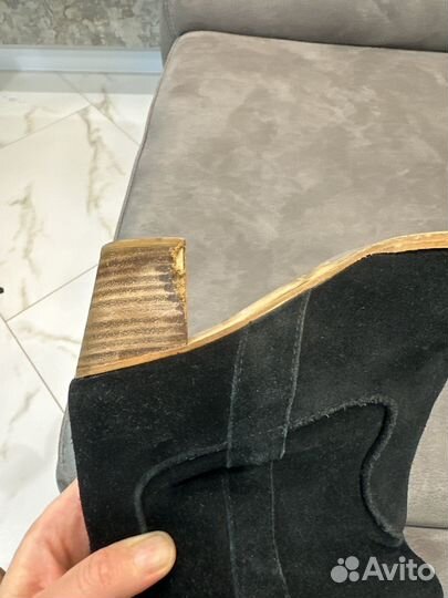 Ботинки и сапоги натуральная кожа 37