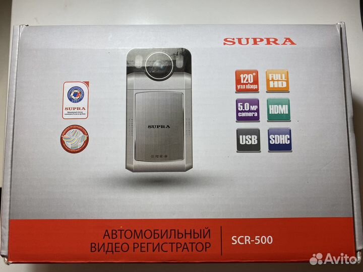 Автомобильный видео регистратор supra