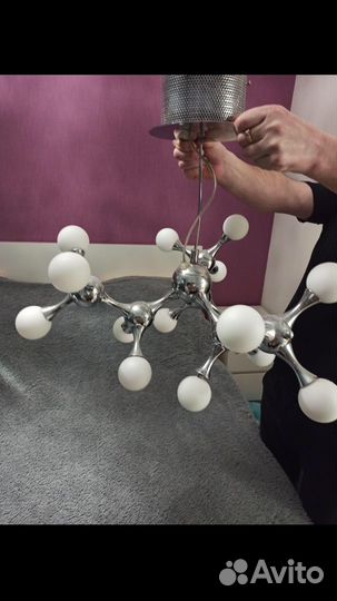 Люстра молекуоа