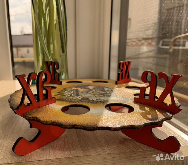 Подставка для яиц и кулича.Ваза для фруктов