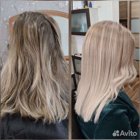 Окрашивание волос