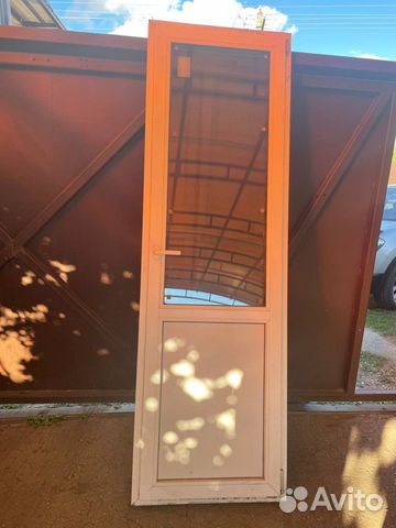 Дверь пластиковая пвх бу